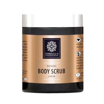 Scrub pentru corp Formula H Natural Lemon, 250ml