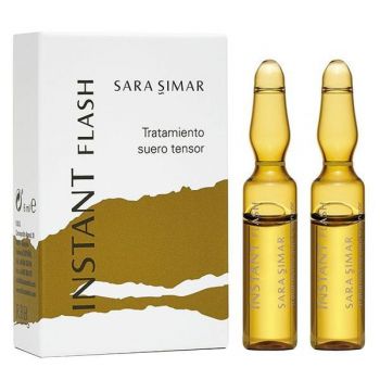 Set Fiole cu Ser Intensiv Anti-Age - Sara Simar Instant Flash Serum, 2x3ml ieftin