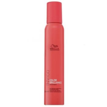 Balsam Spuma Wella Professionals Invigo Color Brilliance Vitamin Conditioning Mousse Leave-In, 200 ml