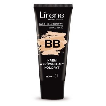 Crema hidratanta BB pentru echilibrarea nuantei tenului 01 Beige, 30ml