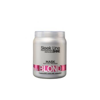 Masca Blond Blush - Sleek Line - contine pigment neutralizant roz, 1000ml