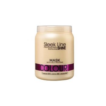 Masca Colour Sleek Line pentru par vopsit, 1000ml