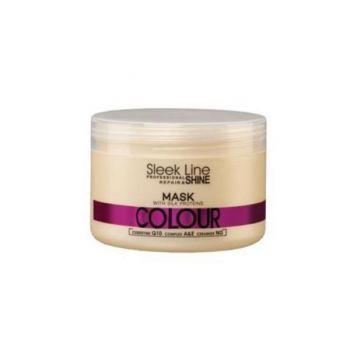 Masca Colour  Sleek Line pentru par vopsit, 250ml