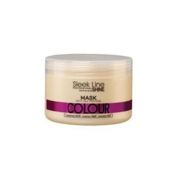 Masca Colour Sleek Line pentru par vopsit, 250ml de firma originala