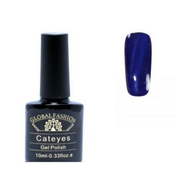 Oja semipermanenta, Global Fashion, Cat eyes, 10 ml, Albastru 81 de firma originala