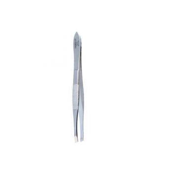 Penseta, Henbor Tweezers 8 cm, curbata, cod H64R/8 de firma original