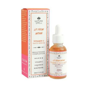 Ser Anti-Pigmentare cu Vitamina C - Nature Spell Lit From Within Face Serum ieftin