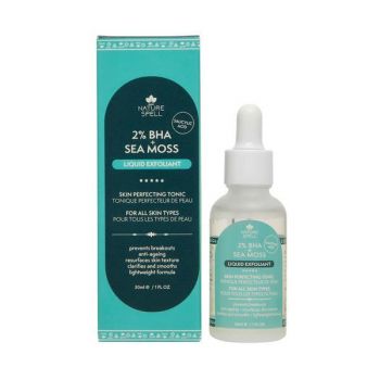 Ser Exfoliant cu Acid Salicilic - Nature Spell Skin Perfecting Tonic, 30 ml ieftin