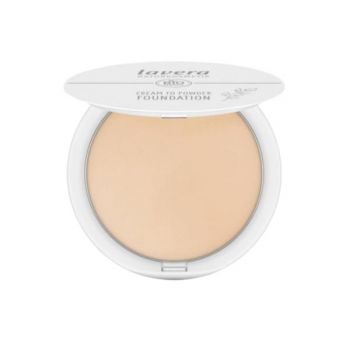 Fond de ten Compact Cream to Powder Lavera, nuanta Light 01, 10.5 g