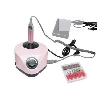 Freza electrica pentru unghii, 45000 rotatii, 65W, ZS-608, pink de firma original