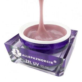 Gel UV Allepaznokcie Jelly Glittery Chic Gel UV (cu sclipici aurora boreala), 50 ml de firma original
