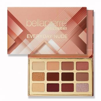 Paleta 12 farduri - Everyday Nude Bellapierre, 25 g ieftina