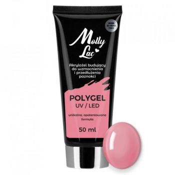 Polygel MollyLac Peony Hema DiHema Free, 50 ml