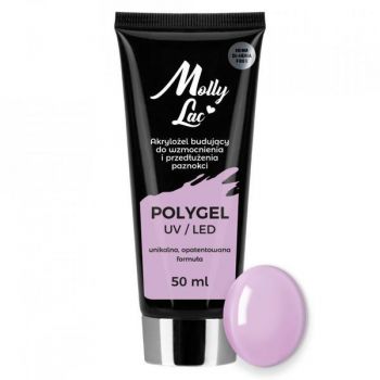 Polygel MollyLac Wild Orchid Hema DiHema Free, 50 ml