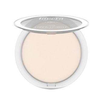 Pudra compacta bio Satin Powder Lavera, nuanta Light 01, 9.5 g