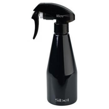 Pulverizator profesional Conic negru din plastic pentru salon /frizerie/coafor/barbershop 250 ML de firma original