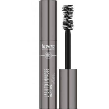 Rimel Bio Ultra Volum - Lavera Lash to Impress, nuanta Negru Intens, 14 ml