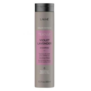 Sampon colorant cu pigment violet, Lakme Teknia, Refresh Violet Lavender Shampoo, 300ml