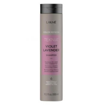 Sampon colorant cu pigment violet, Lakme Teknia, Refresh Violet Lavender Shampoo, 300ml de firma original