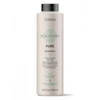 Sampon pentru par gras, Lakme Teknia, Pure Shampoo, 1000ml de firma original