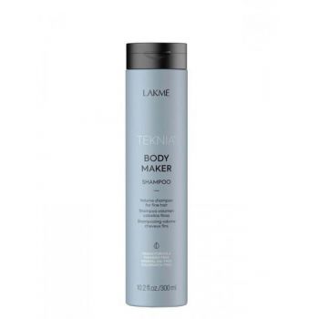 Sampon pentru volum pentru par subtire, Lakme Teknia, Body Maker Shampoo, 300ml