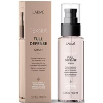 Ser pentru par sensibilizat, Lakme Teknia, Full Defense Serum, 100ml de firma original