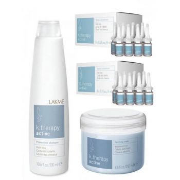 Set impotriva caderii parului, Lakme, K.Therapy Active