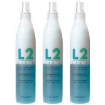 Set pentru par usor de pieptanat, Lakme, Lak 2 Conditioner 3x300 ml