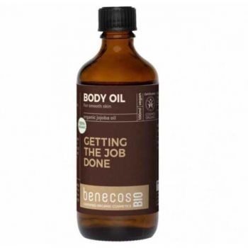 Ulei Organic de Jojoba pentru Ten si Corp Benecos Bio, 100 ml la reducere