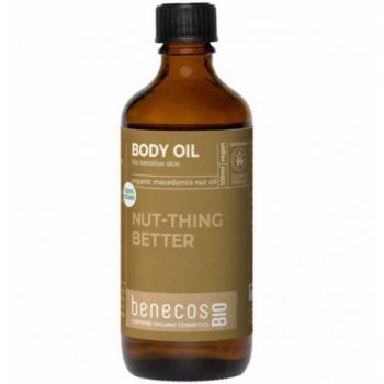 Ulei Organic de Macadamia pentru Ten si Corp Benecos Bio, 100 ml ieftin