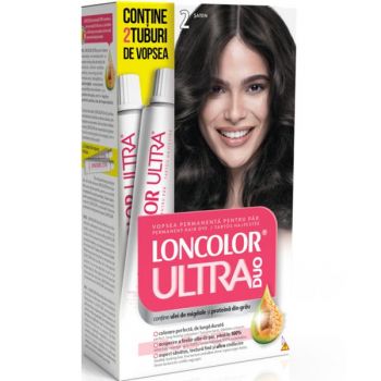 Vopsea Permanenta pentru Par Loncolor Ultra Max, nuanta 2 Saten