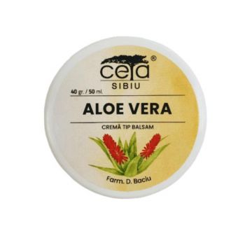 Crema Tip Balsam cu Aloe Vera Ceta Sibiu, 50 ml