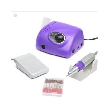 Freza electrica pentru unghii, 35000 rotatii, 65W, ZS-705, purple