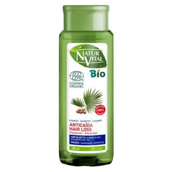 Sampon impotriva subtierii si caderii parului certificat BIO, Natur Vital Organic shampoo for hair loss, 300 ml