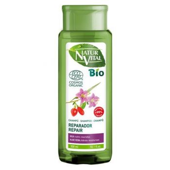 Sampon reparator pentru toate tipurile de par cu extracte din plante BIO, Natur Vital organic Repairing shampoo, 300 ml