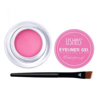 Tus gel colorat, Ushas, Waterproof, Pink, 3.8 g