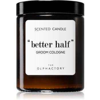 Ambientair Olphactory Groom Cologne lumânare parfumată (brown) Better Half