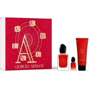 Armani Sì Passione set cadou IX. pentru femei Armani Sì Passione set cadou IX. pentru femei
