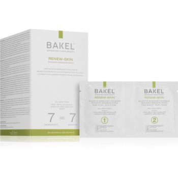 Bakel Renew-Skin Șervețele umede pentru tratarea tenului în două faze