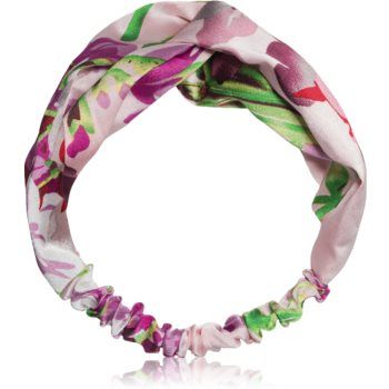 BrushArt Hair Floral satin headband bentiță pentru păr BrushArt Hair Floral satin headband bentiță pentru păr
