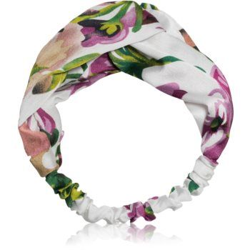 BrushArt Hair Floral satin headband bentiță pentru păr