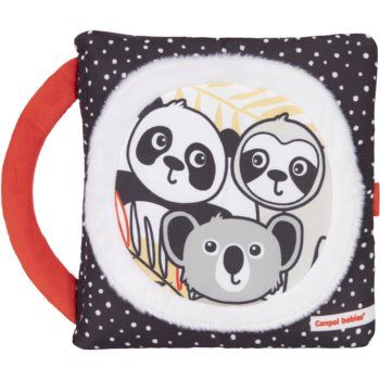 canpol babies BabiesBoo Sensory Activity Book carte educativă contrastantă
