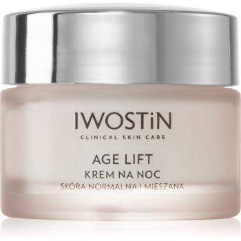 Iwostin Age Lift crema de noapte pentru contur pentru piele normală și mixtă