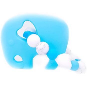 KidPro Teether Elephant Blue jucărie pentru dentiție