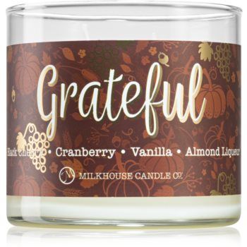 Milkhouse Candle Co. Thanksgiving Grateful lumânare parfumată