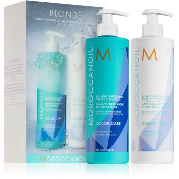 Moroccanoil Color Complete set (pentru par blond) pentru femei