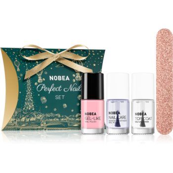 NOBEA Festive Perfect Nails Set set de lacuri de unghii