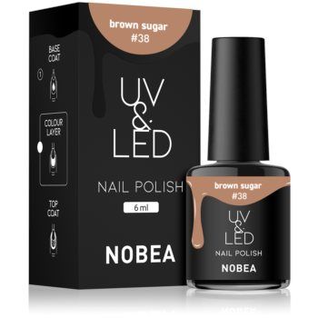 NOBEA UV & LED Nail Polish unghii cu gel folosind UV / lampă cu LED glossy