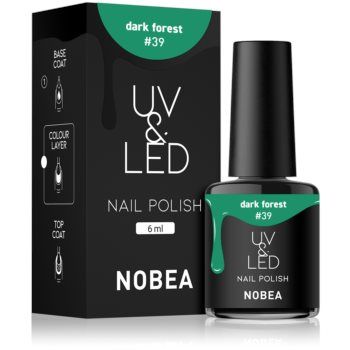 NOBEA UV & LED Nail Polish unghii cu gel folosind UV / lampă cu LED glossy