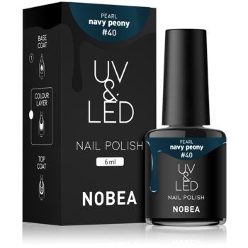 NOBEA UV & LED Nail Polish unghii cu gel folosind UV / lampă cu LED glossy